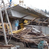 Neue Mur-Brücke stürzt bei Bau ein