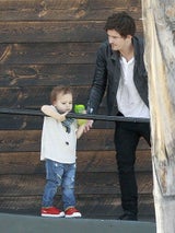 Orlando Bloom mit seinem süßen Sohn Flynn