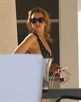 Lindsay Lohan im Badeanzug