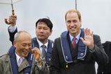 Prinz William in Japan