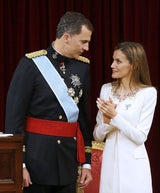 Königin Letizia beim Thronwechsel in Spanien