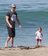 Chris Hemsworth mit Tochter India Rose