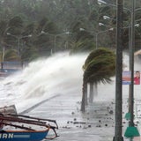 "Haiyan" fegt über die Philippinen