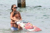 Sylvie Meis: Badespaß mit Sohn Damian in St. Tropez
