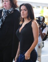 Salma Hayek ungeschminkt
