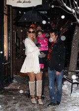 Mariah Carey genießt die Feiertage in Aspen