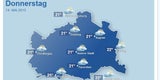 Das Wetter zu den Top-Events
