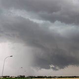 Gewitter-Superzellen über Wiener Becken
