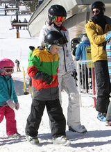 Gwen Stefani im Skiurlaub mit Familie