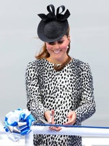 Herzogin Kate im Dalmatinerkleid