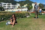 Frau sucht Traummann mit Poster