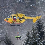 Merighetti-Sturz in Garmisch