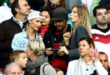 Lena Gercke jubelt Sami Khedira zu