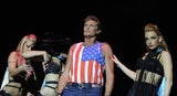 David Hasselhoff beim "Nova Rock 2014"