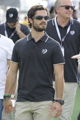 Schweden-Prinz Carl Philip beim Volvo Ocean Race