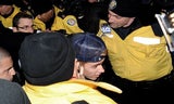 Justin Bieber auf der Polizeiwache