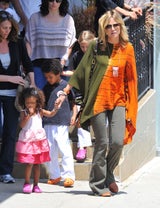 Heidi Klum mit ihren Kids
