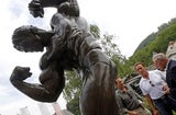 Arnold Schwarzenegger: Mit dem Fahrrad durch Graz