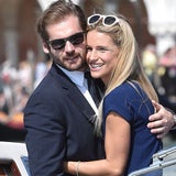 Michelle Hunziker & Tomaso Trussardi: Total verliebt am Lido