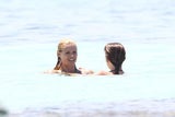 Michelle Hunziker: Badespaß mit ihrer Tochter