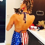 Miley Cyrus: Avocado-Tattoo