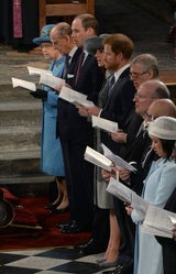 Herzogin Kate, Prinz William & Prinz Harry am Commonwealth Day
