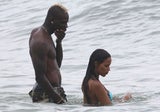 Mario Balotelli & Fanny Neguesha in Miami