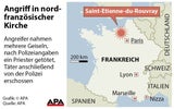 Drei Tote bei Terroranschlag auf Kirche