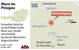 Murenabgang: 5.000 Menschen eingeschlossen
