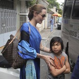 Angelina Jolie & Brad Pitt in Vietnam