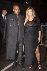 Kim Kardashian & Kanye West superhappy