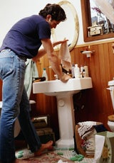 Badezimmer-Check