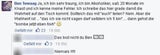 Ben Tewaag: Sein Facebook-Angriff