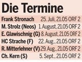 Stronach mischt wieder ORF-Sommer-Talk auf