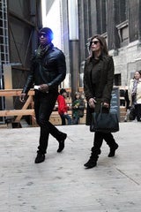 Elisabetta Canalis turtelt in Berlin