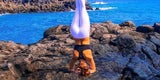Heiße Yoga-Pilotin ist Überfliegerin auf Instagram