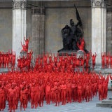 Spencer Tunick Shooting in München