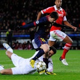 Hier verletzt sich Lionel Messi