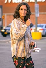 Katie Holmes am Set von "All We Had"