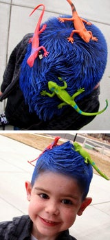 So kreativ feiern die Amis den "Crazy Hair Day!