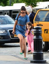 Katie Holmes &  Suri: Gut drauf trotz Scheidung