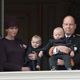 Charlène & Albert mit ihren süßen Zwillingen