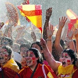 So wild feiert Spanien seine Helden