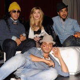 Madonna wohnte Tanzwettbewerb bei