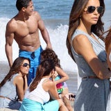 Eva Longoria: Strandausflug mit Mario Lopez & seiner Familie