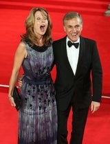 Christoph Waltz mit Gattin Judith bei Bond-Premiere