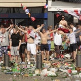 Fan-Gruppen rasten völlig aus