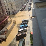 Wasserrohrbruch in der Wiener City