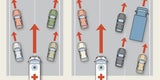 Rettungsgasse: 2.180 Euro Strafe