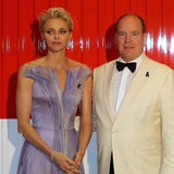 Fürst Albert & Fürstin Charlène am Rotkreuzball